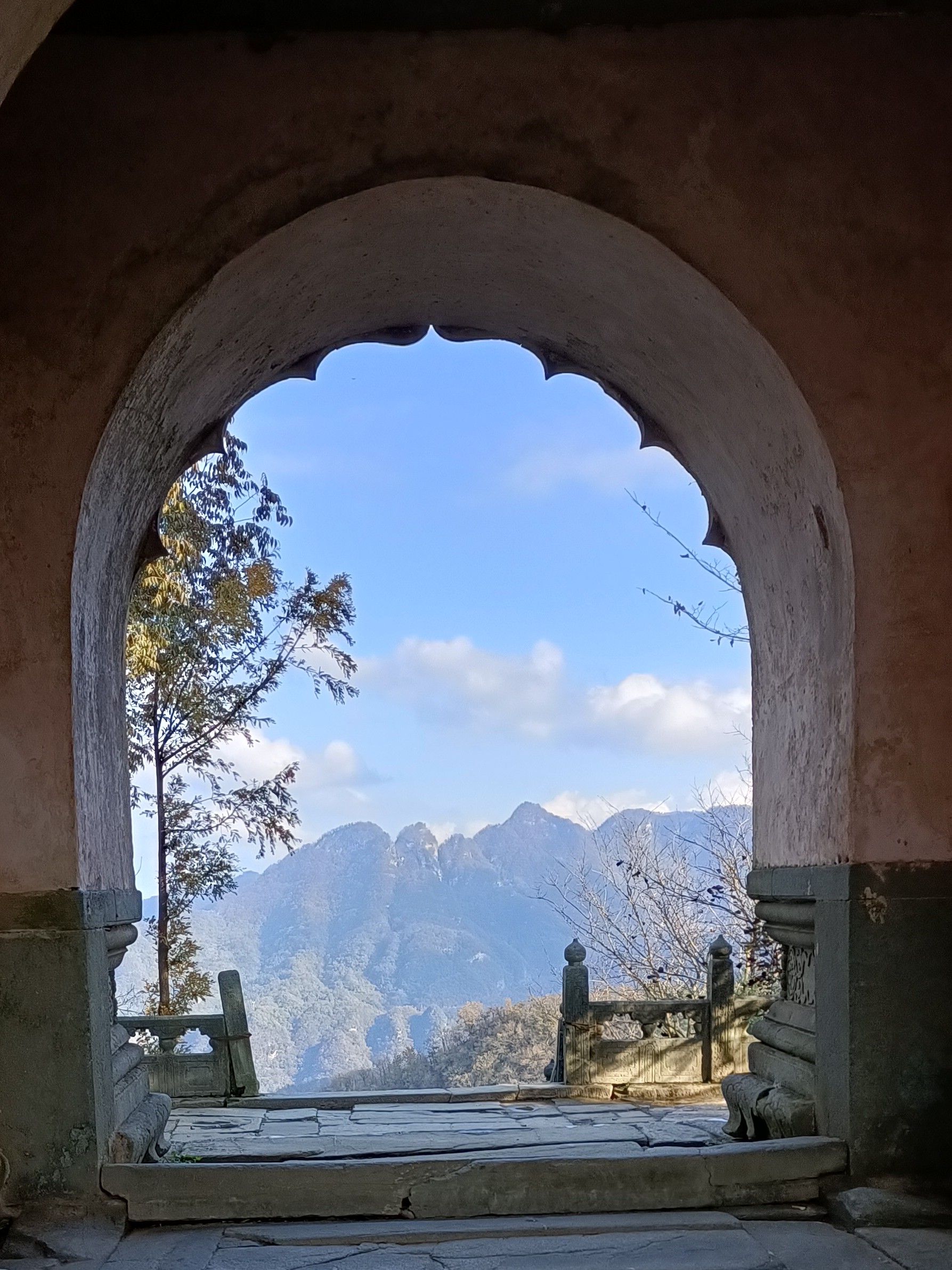 Pic 2. View through the Gate at Nanyan