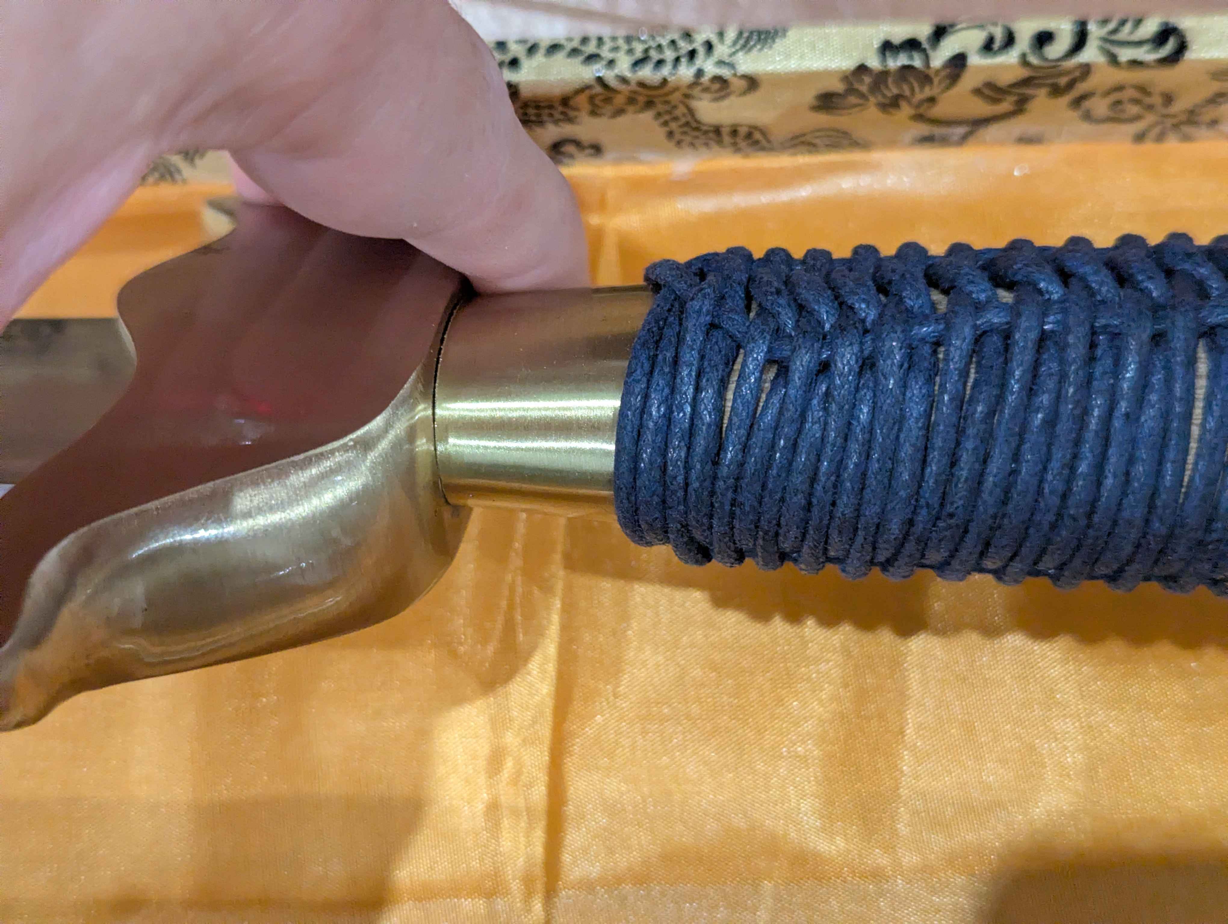 Akado Sparring Jian Grip and Wrapping