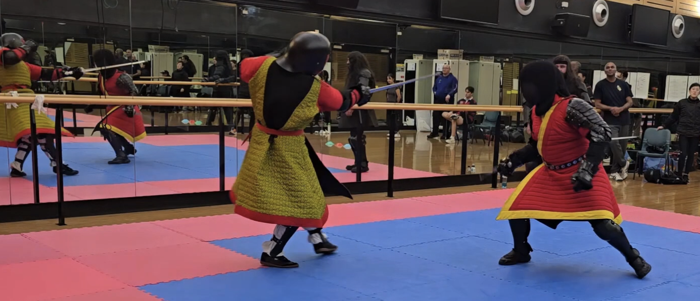 A Successful Parry During the Tournament
